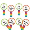 Lizaki edukacyjne YES / NO – zestaw 2 szt.