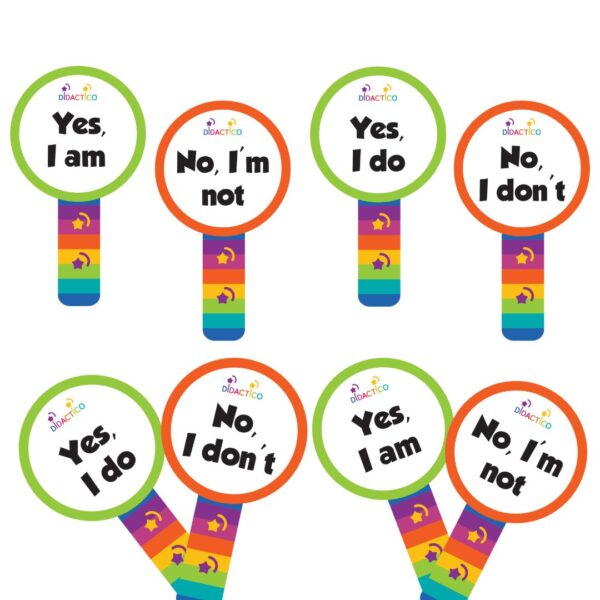 Lizaki edukacyjne YES / NO – zestaw 2 szt.