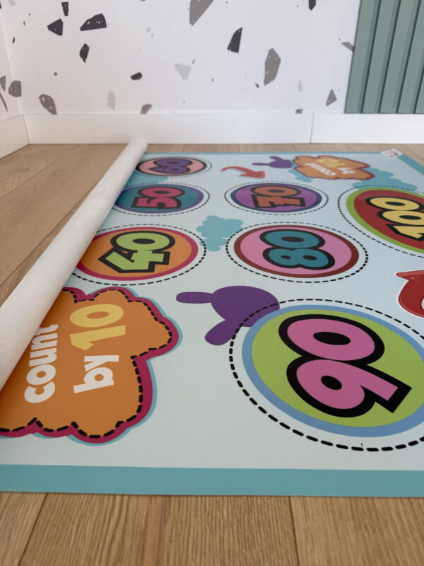 Mata edukacyjna DUŻE LICZBY - BIG NUMBERS