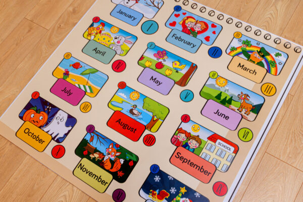 Mata edukacyjna MIESIĄCE - MONTHS