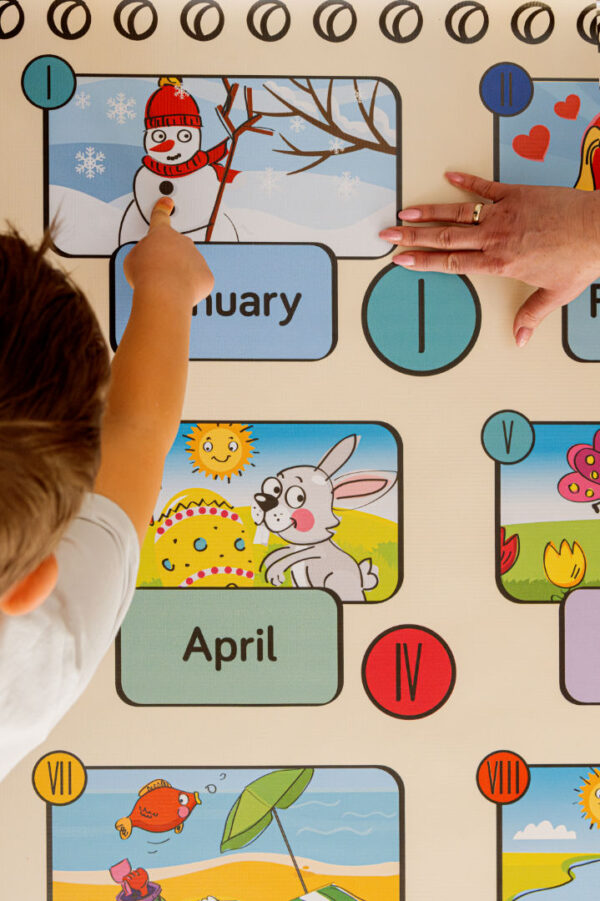 Mata edukacyjna MIESIĄCE - MONTHS