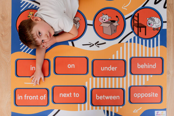 Mata edukacyjna PRZYIMKI - PREPOSITIONS