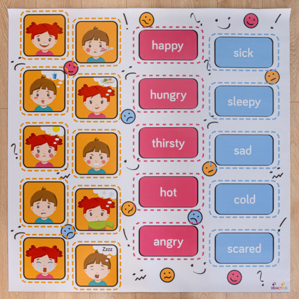 Mata Edukacyjna Uczucia - Feelings Mata edukacyjna UCZUCIA - FEELINGS