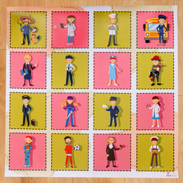 Mata edukacyjna ZAWODY- JOBS