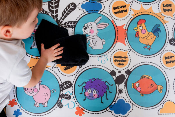 Mata edukacyjna ZWIERZĘTA - ANIMALS