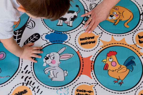 Mata edukacyjna ZWIERZĘTA - ANIMALS