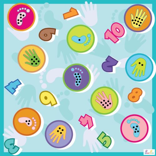 Mata-edukacyjna-cyfry-i-liczby-NUMBERS Mata edukacyjna CYFRY I LICZBY - NUMBERS