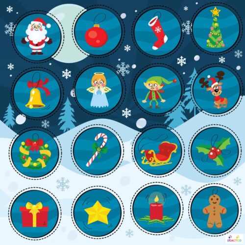 Mata-edukacyjna-swieta-bozego-narodzenia-CHRISTMAS Mata edukacyjna ŚWIĘTA BOŻEGO NARODZENIA - CHRISTMAS