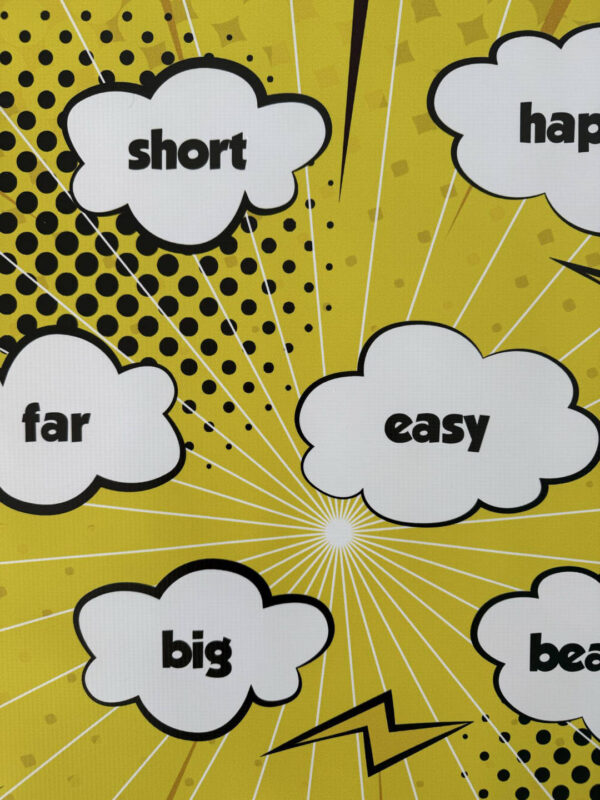 Mata edukacyjna STOPNIOWANIE PRZYMIOTNIKÓW - ADJECTIVE EXPLORER