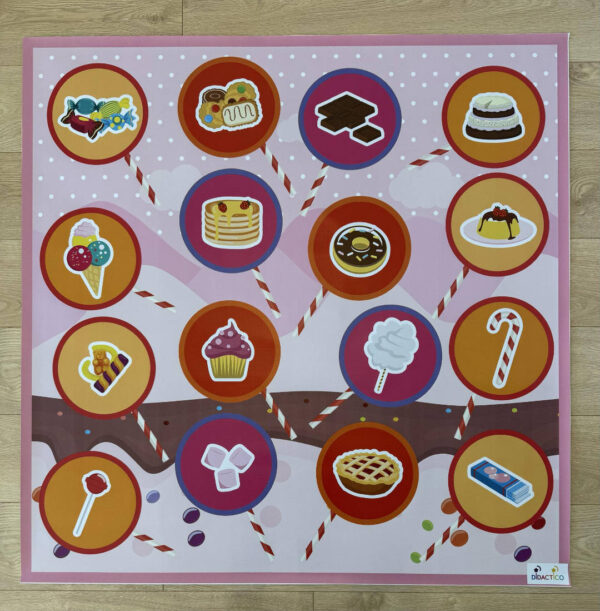 Mata edukacyjna SŁODYCZE – SWEETS