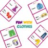 FUN WITH CLOTHES - kompletny zestaw ćwiczeń i aktywności z ubraniami dla dzieci (Ebook)