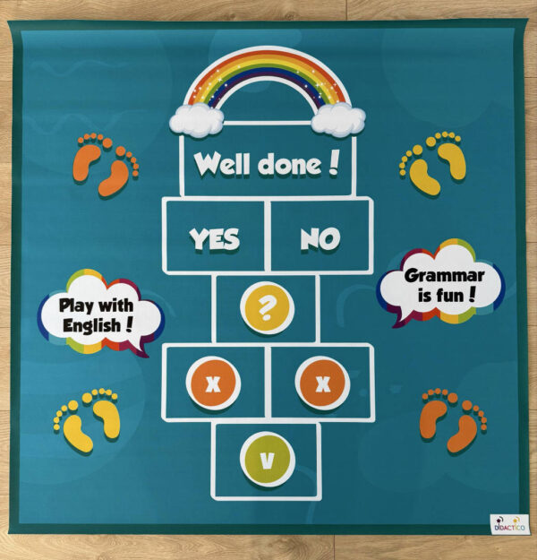 Mata edukacyjna ZABAWA Z GRAMATYKĄ - GRAMMAR FUN ZONE