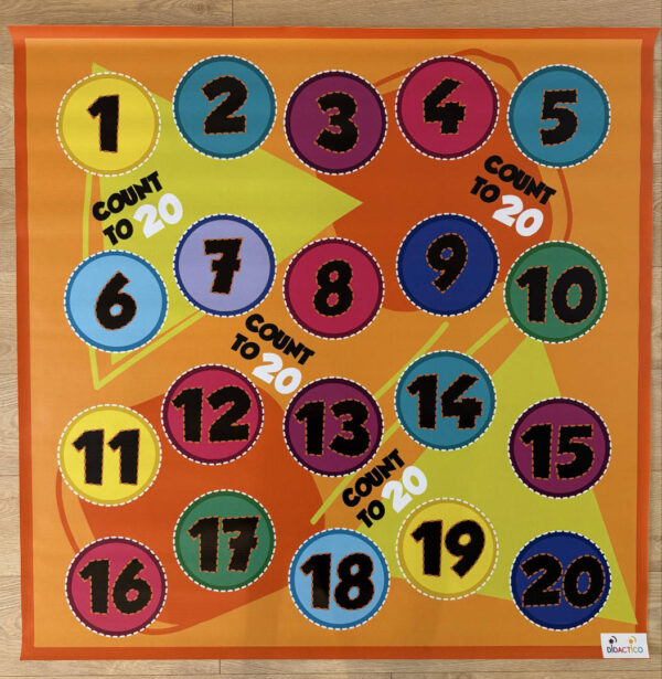 Mata edukacyjna LICZ DO 20 – COUNT TO 20