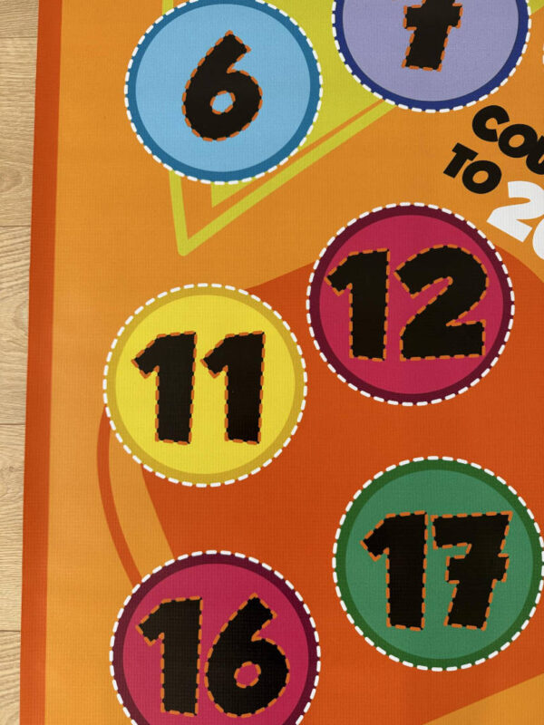 Mata edukacyjna LICZ DO 20 – COUNT TO 20