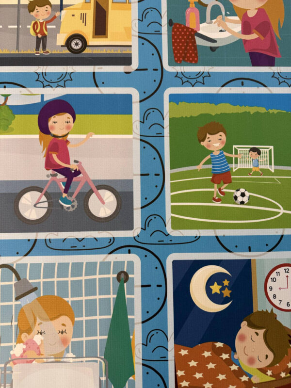 Mata edukacyjna CODZIENNE CZYNNOŚCI-DAILY ROUTINES(3) Mata edukacyjna CODZIENNE CZYNNOŚCI – DAILY ROUTINES