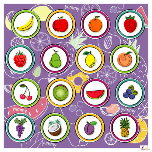 Mata edukacyjna Owocowy Raj - Fruit Paradise Mata edukacyjna Owocowy Raj - Fruit Paradise