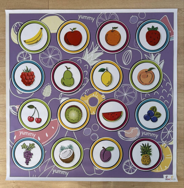 Mata edukacyjna Owocowy Raj - Fruit Paradise(2) Mata edukacyjna OWOCOWY RAJ – FRUIT PARADISE