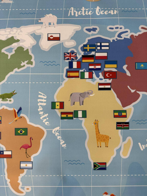 Mata edukacyjna Poznajemy Świat - Discover the World(1) Mata edukacyjna POZNAJEMY ŚWIAT – DISCOVER THE WORLD