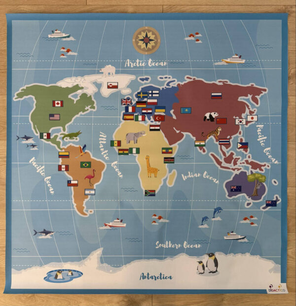 Mata edukacyjna Poznajemy Świat - Discover the World(2) Mata edukacyjna POZNAJEMY ŚWIAT – DISCOVER THE WORLD