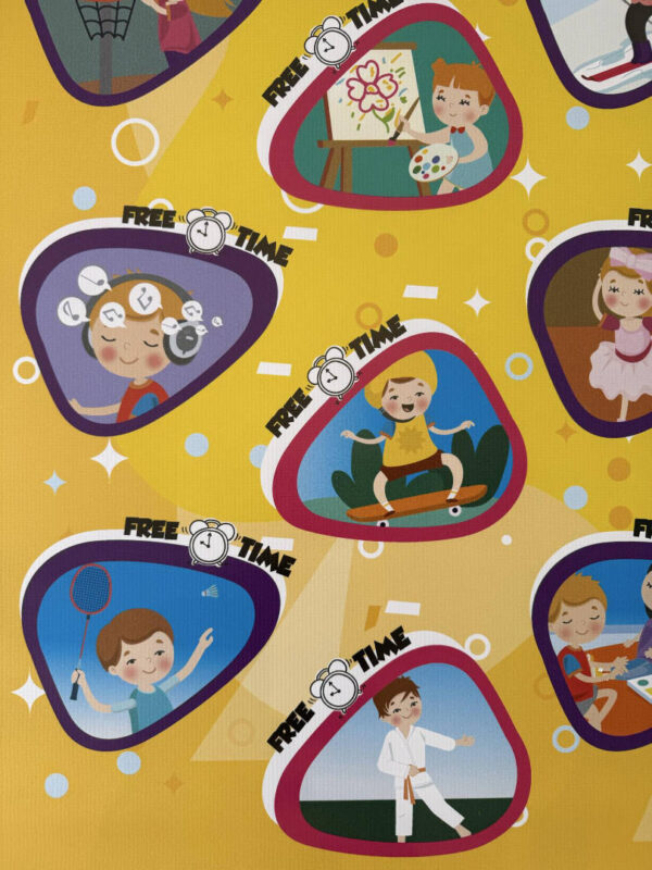 Mata edukacyjna CZAS WOLNY – FREE TIME ACTIVITIES