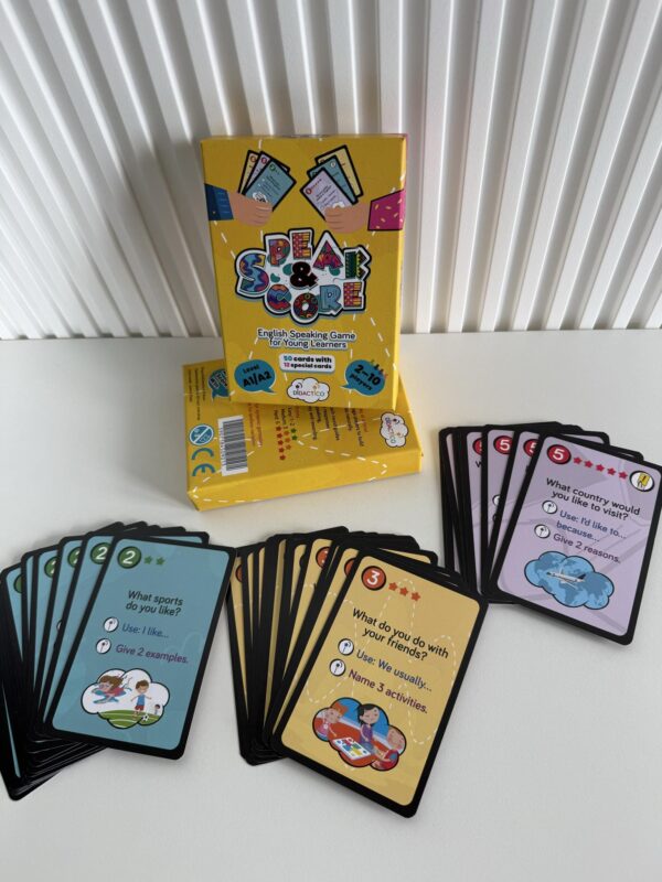 Speak & Score – gra do nauki języka angielskiego (A1–A2)